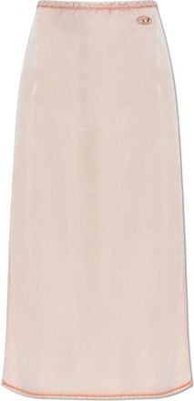 Diesel O-Rietta Skirt - Dames - Midirokken - Roze - S - Rokken
