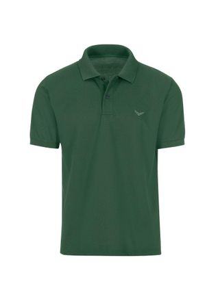 Trigema Poloshirt TRIGEMA TRIGEMA Poloshirt DELUXE Piqu&eacute;, Damen, Gr. XXL, gr&uuml;n (efeu), 100% Baumwolle, Basic, Shirts Poloshirt