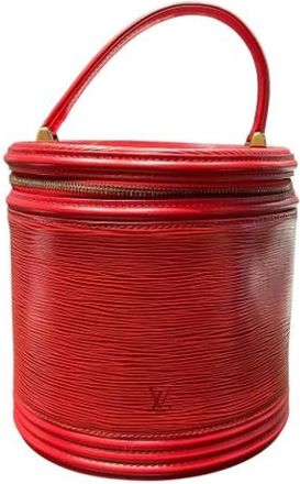 Louis Vuitton Pre-owned Vintage Epi Handbag - Dames - Vintage Tas - Rood - ONE Size - Leer - Vintage