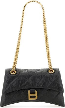 Balenciaga Black Crush Small Shoulder Bag