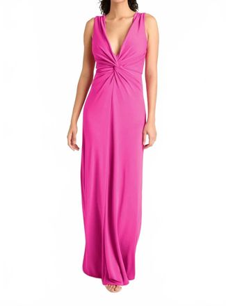 Cinq &agrave; Sept Ansey Maxi Gown In Pink
