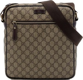 Gucci Pre-owned Gucci GG Supreme Crossbody Unisex K4VUBI20UMT9BI7W