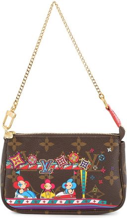 Louis Vuitton Monogram Red Color Monogram Pochette (Pre-Owned)