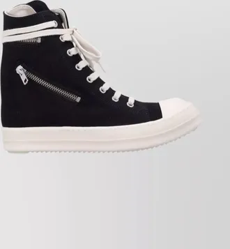 Rick Owens high-top sneakers rubber sole