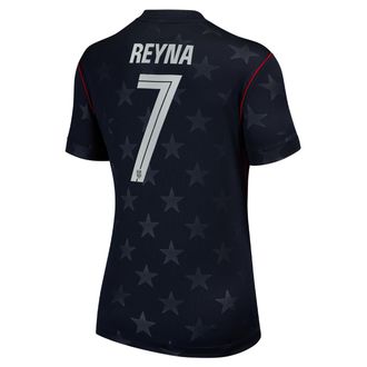 Nike Giovanni Reyna USMNT 2026 Stadium Away Nike Womens Dri-FIT Soccer Jersey in Blue | NN203943388-USM