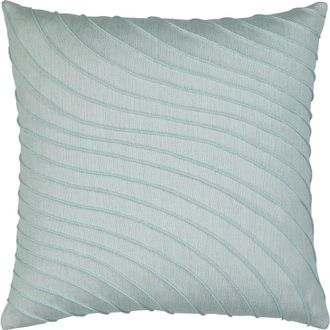Elaine Smith Tidal Glacier Hand pleated Indoor & Outdoor Woven Accent Pillow at Nordstrom, Size 20X20