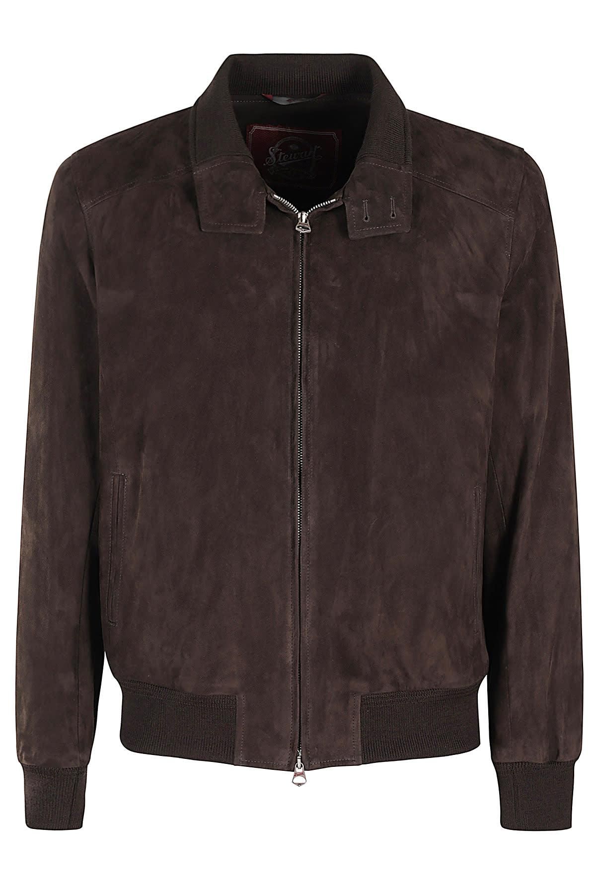 STEWART（スチュワート） LEATHER DOWN JACKET - ZABOU