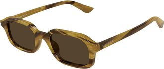 Alexander McQueen AM0558S 003 Mens Sunglasses Size 51 - Free RX Lenses - Free RX Lenses