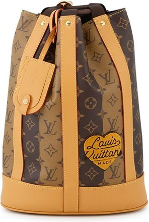 Louis Vuitton Monogram Marron Noir Backpack (Pre-Owned)