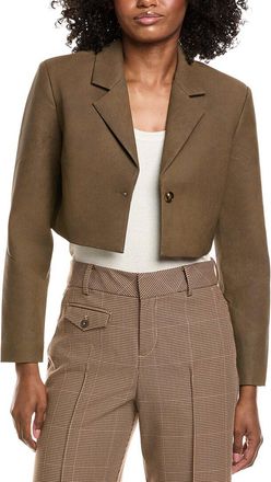 Vintage Havana Cropped Blazer