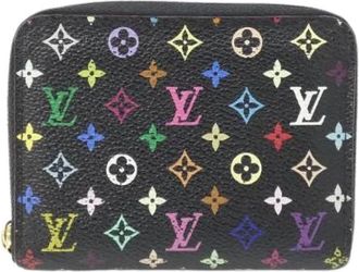 Louis Vuitton Pre-owned Wallets, male, Multicolor, Size: ONE SIZE Pre-owned Multicolor Coated Canvas Coin Purse