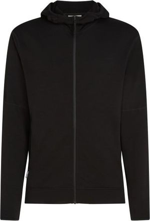 Icebreaker Merino 360 RealFleece Elemental L/S Zip Hoodie Merinohoodie f&uuml;r Herren | schwarz