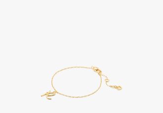 Kate Spade New York Initial Script Bracelet