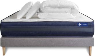 Actisom Pack Colch&oacute;n Gris L&aacute;tex Y Espuma Viscoel&aacute;stica 200 X 200