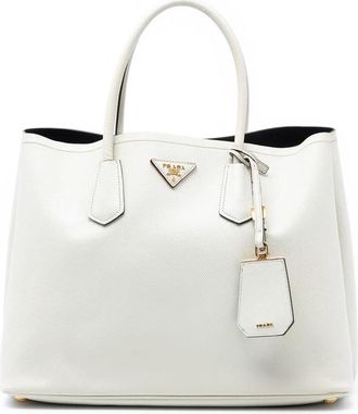 Prada Pre-owned Prada Medium Saffiano Cuir Double Satchel Ladies ILO7KY8E49QOSPCF