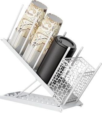 OEM Soporte De Vasos De Pl&aacute;stico Inclinado, Funda Sencilla Para Sof&aacute;, Portavasos Para Bebidas, Cafeter&iacute;a, Bar, Organizador De Encimera, Portavasos De Bar 