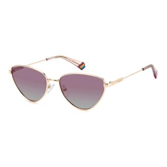 Polaroid Gold/Pink Sunglasses PLD 6234/S/X - female - Polaroid - Sunglasses - Yellow - 56 MM - Accessories