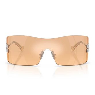 Miu Miu Sunglasses Mub53 S 1 Bc80 Y Silver/Orange Mirrored Women