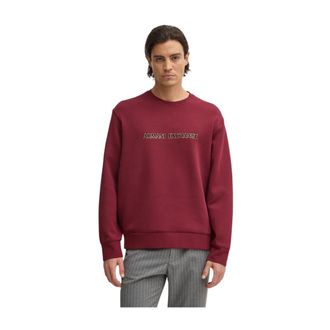 A|X Armani Exchange Heren, Sweatshirts & Hoodies, Rood, Maat: 2XL Katoen