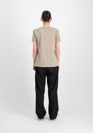 Alpha Industries T-Shirt ALPHA INDUSTRIES Crystal T-Shirt W, Damen, Gr. L, beige (vintage sand), Obermaterial: 100% Baumwolle, Shirts T-Shirt