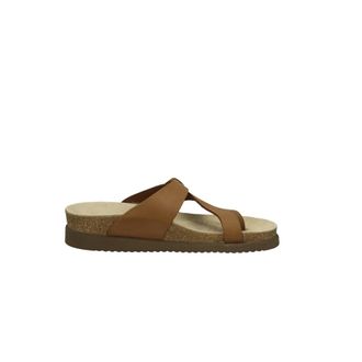 Mephisto Leren sandalen met gespsluiting - Dames - Slippers - Bruin - 41 EU - Leer - Schoenen