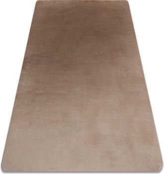 RugsX Rugsx - Alfombra De Lavado Moderna Posh Shaggy, Felpa, Gruesa Antideslizante, Camello Beige Beige 160x220 Cm