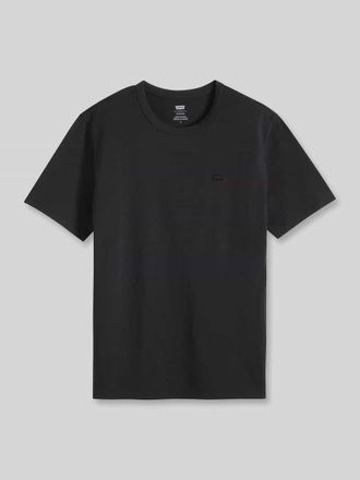 Levi's Regular Fit T-Shirt aus reiner Baumwolle in Black, Gr&ouml;&szlig;e XXL