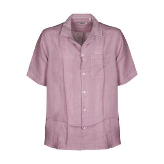 Altea Short Sleeve Shirt - Heren - Korte mouwen Overhemden - Paars - XL - Overhemden