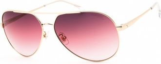 Carrera Burgundy Shaded Pink Pilot Ladies Sunglasses CARRERA 3005/S 0NOA/UQ 63