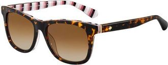 Kate Spade New York Charmine/S Polarized 2VM/LA Womens Sunglasses Tortoiseshell Size 53
