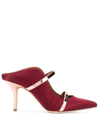 Malone Souliers Maureen pumps - women - Calf Leather/Calf Leather/Calf Leather/Viscose - 37.5 - Red
