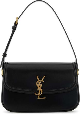 Saint Laurent Black Solferino Medium Shoulder Bag