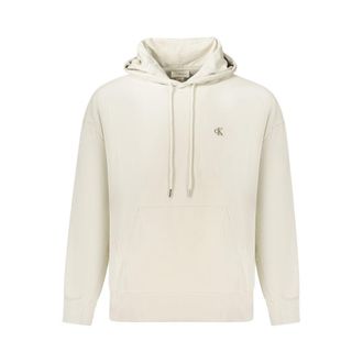 Calvin Klein Beige Cotton Mens Mens Hoodie