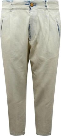 PT01 Denim Pilotbroek Torino Model - Heren - Regular Fit Jeans - Wit - W34 - Denim - Jeans