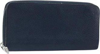 Louis Vuitton Pre-owned Wallets, female, Blue, Size: ONE SIZE Pre-owned Long Wallet