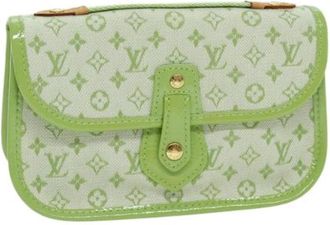 Louis Vuitton Pre-owned Mini Tas - Dames - Vintage Mini Tas - Groen - ONE Size - Vintage