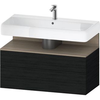 Duravit Qatego Mueble Bajo Lavabo, 1 Extra&iacute;ble Y 1 Caj&oacute;n, - Duravit