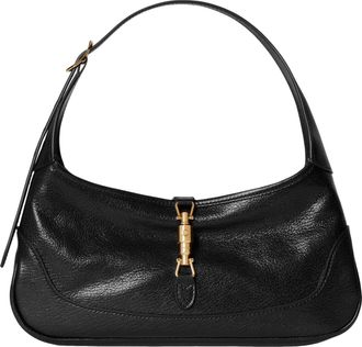 Gucci (WMNS) Gucci Jackie Slim Medium Shoulder Bag Black 863137-AAGDJ-1000