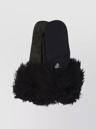 Prada nappa leather gloves