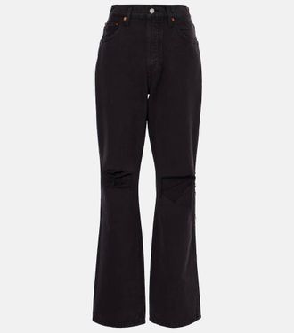 Re/Done Jeans flared 90s a vita alta