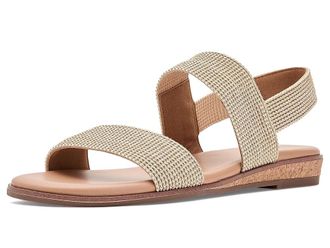 Easy Spirit Lana Womens Sandals Natural/Gold : 7.5 M (B)