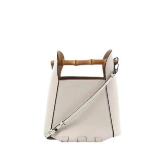 Loewe Pre-owned Bamboo Bucket - Dames - Vintage Tas - Beige - ONE Size - Leer - Vintage
