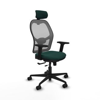 Piqueras y Crespo Silla De Oficina Piqueras Y Crespo Jorquera Negro Ajustable