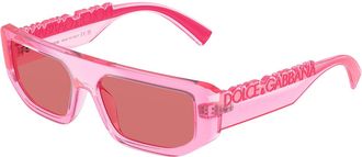 Dolce & Gabbana DG6203 314875 Mens Sunglasses Pink Size 56