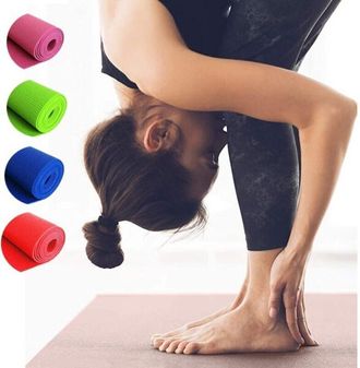 Trade Shop Trade Shop - Tappetino Yoga In Pvc 61x173x0.8 Cm Tappeto Aerobica Fitness Pilates Palestra