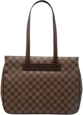 Louis Vuitton Pre-owned Tote Bags, female, Brown, Size: ONE SIZE Pre-owned Parioli PM