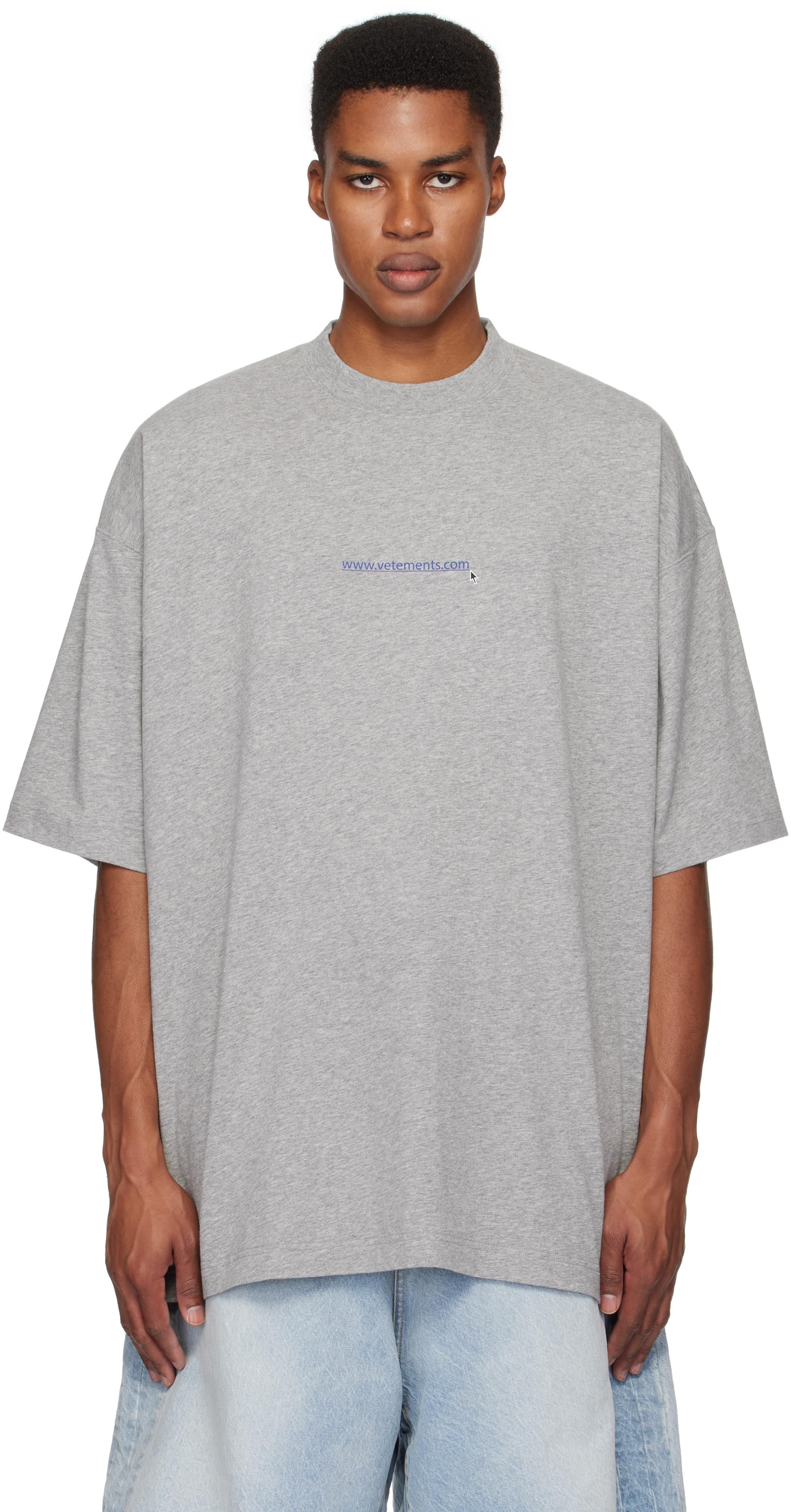 Sunflower cotton t-shirt - men - Cotton - L - Grey from
