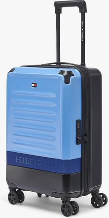 Tommy Hilfiger 21 Colorblock Hardcase Spinner Luggage - Blue