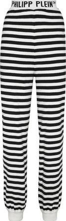 Philipp Plein Mariner Cashmere Jacquard Broeken - Dames - Sweatpants - Zwart - S - Wol - Broeken