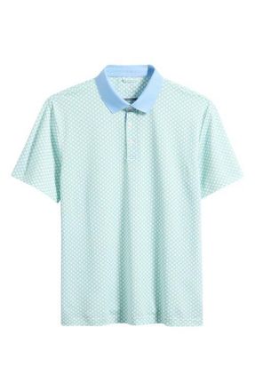 Swannies Cadence Performance Golf Polo in Mint at Nordstrom, Size Xx-Large